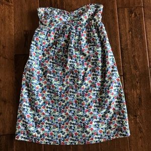 Hollister strapless dress